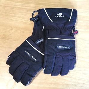 Outlast Head Winter Gloves Medium w/ Hand Warmer Pocket, Waterproof & Breathable